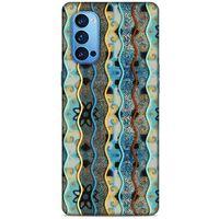 Oppo Reno 4 Pro Kılıf Baskılı Özel Seri Taşlı (30) Silicone Case