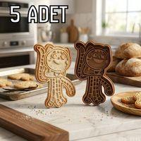 5Li Uzun Kuyruklu Kedi Hamur Şekillendirici Kurabiye Kalıbı Oyun Hamuru Kalıbı 6 5 cm