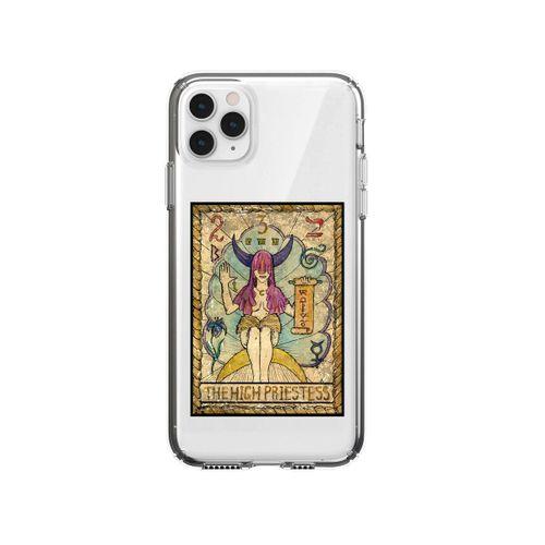 iPhone 11 Pro The High Priestess Desenli Premium Şeffaf Silikon Kılıf