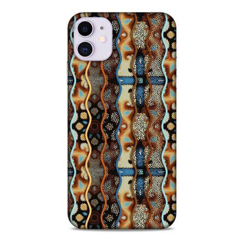 Apple Iphone 11 Kılıf Baskılı Özel Seri Taşlı (33) Hybrid Kılıf