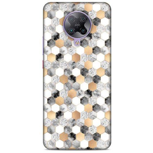 Mermer Desenli (50) Tema Shockproof Kılıf Koyu Gri Xiaomi Poco F2 Pro Kılıf