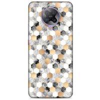 Mermer Desenli (50) Tema Shockproof Kılıf Koyu Gri Xiaomi Poco F2 Pro Kılıf