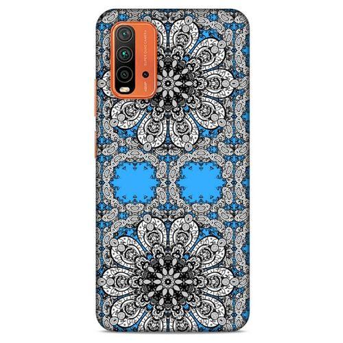 Xiaomi Redmi 9T Uyumlu Kılıf Mavi Delisi (34) Slim Armor Kılıf Sanat