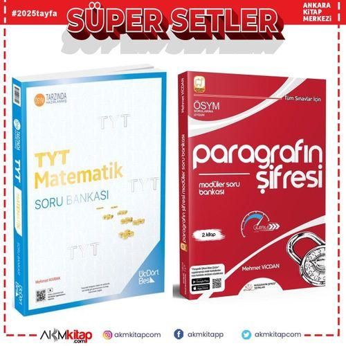 TYT Üç Dört Beş Matematik Soru ve Parağrafın Şifresi Modüler Soru Bankası 2 Kitap Set