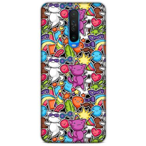 Xiaomi Redmi K30 Kılıf Japonya (16) Kalın Kılıf Japon Pokemon