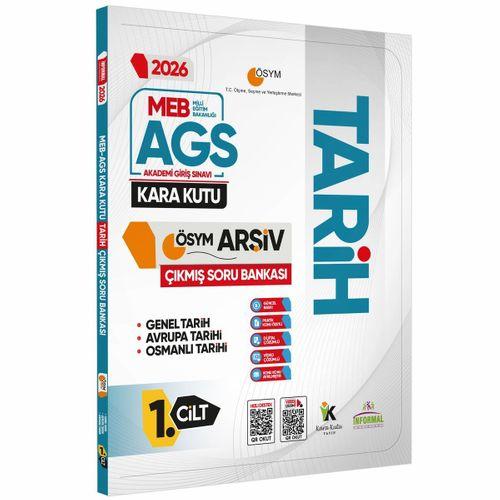 2026 MEB AGS Tarihin Kara Kutusu 1 Cilt ÖSYM Çıkmış Soru Havuzu Bankası Konu Özetli Dijital Çözümlü