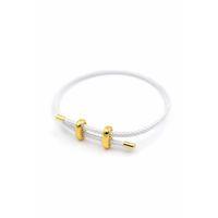 Hasır Bileklik - Beyaz