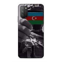 Xiaomi Poco M3 Uyumlu Kılıf Azarbaijan (40) Fit Silikon Kılıf Asker