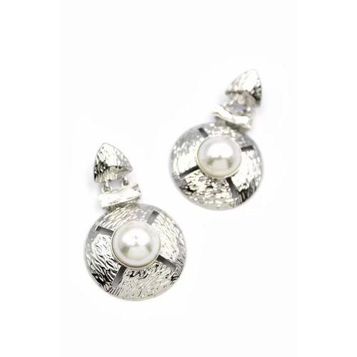 Metal Küpe - Gümüş