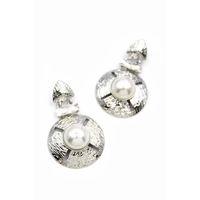 Metal Küpe - Gümüş