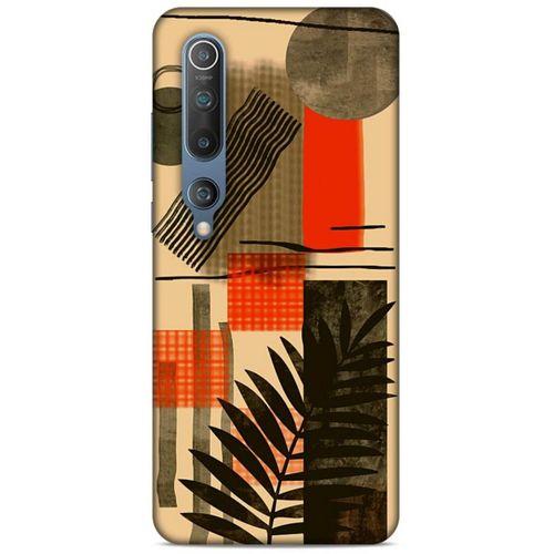 Lopard Xiaomi Mi 10 Uyumlu Kılıf Soyut Sanat (44) Desenli Tough Armor Kılıf