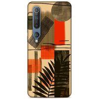 Lopard Xiaomi Mi 10 Uyumlu Kılıf Soyut Sanat (44) Desenli Tough Armor Kılıf