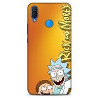 Huawei Psmart 2019 Uyumlu Kılıf Rick And Morty (15) Antişok Kılıf Harry Herpson