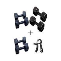 Ps Spor 3 Çift Dambıl Set 1 Kg + 3 Kg +5 Kg + Ayarlanabilir Sayaçlı El Yayı