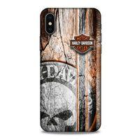 Apple iPhone XS Uyumlu Kılıf Motorsiklet (12) Koruyucu Silikon Harley Davidson