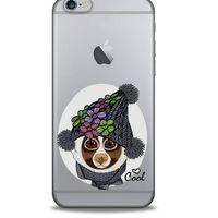 Zoologix (42) Apple Iphone 6S Şeffaf Kılıf Silikon Desenli