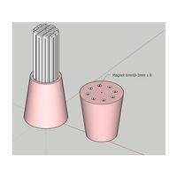 Waribashitate 02 3D Baskı (Bu ürün Sadece Plastik parçadır - Almadan Önce Soru Sorabilirsiniz)