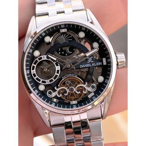 Daniel Klein Otomatik Mekanizma Mehtap Ve Güneş Kadranlı 2 Yıl Garantili Erkek Kol Saati OTM.13855.2