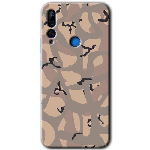 Huawei P Smart Z Kılıf HD Desen Baskılı Arka Kapak - Kamuflaj 6 + Kırılmaz Cam