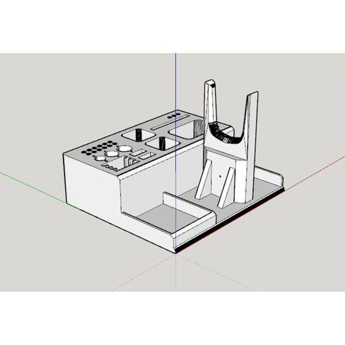 Sıcak Silikon Tabancası Standı Araç Tabanı ile (Bu ürün Sadece Plastik parçadır - Almadan Önce Soru Sorabilirsiniz)