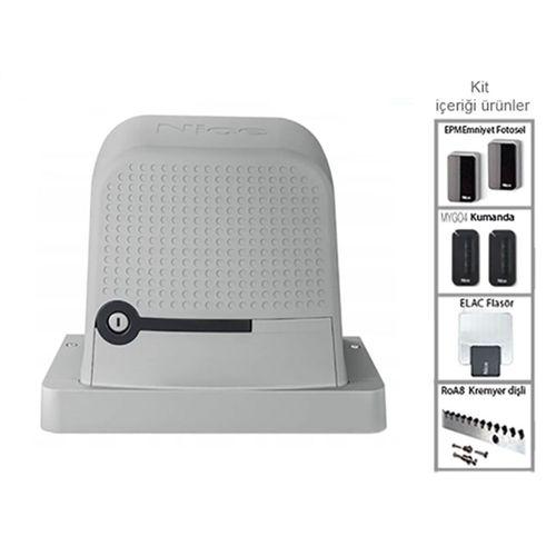 Nice Robus 600 Kg Taşıma Kapasiteli Yana Kayar Bahçe Kapı Motoru Yeni Model