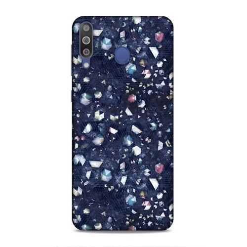 Samsung Galaxy M30 Uyumlu Kılıf Utopia (36) Glitter Kılıf Kahverengi
