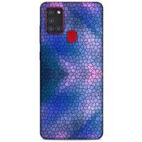 Samsung Galaxy A21s Kılıf Baskılı Özel Seri Taşlı (20) Koruyucu Kılıf
