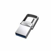 2'si 1 Arada Usb 3.2 Type-c Ve Usb 64gb Metal Flash Disk