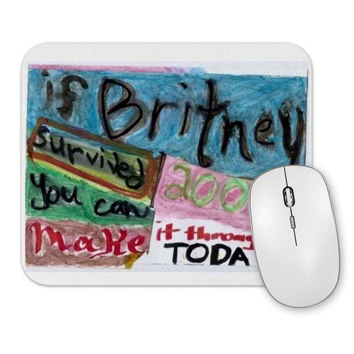 Britney Survived   2007 Mouse Pad