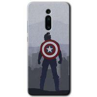 Xiaomi Mi 9T Kılıf HD Desen Baskılı Arka Kapak - Captain Avenger