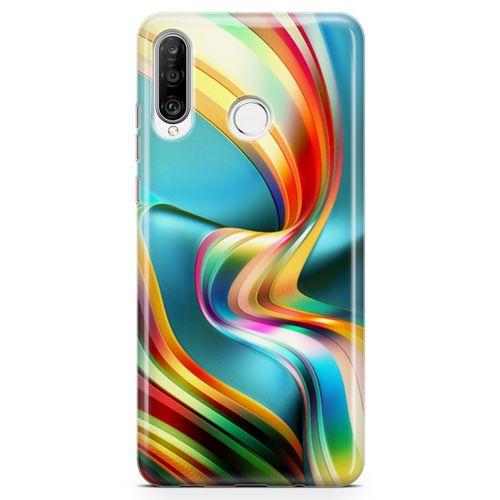 Huawei P30 Lite Kılıf Kuşaklar Arka Kapak Koruma Desenli Full Koruyucu