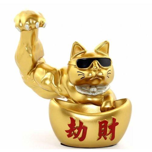 Polyester Şanslı Kedi Figürü Model 1