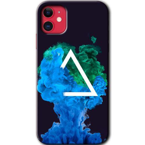 MRCİLETİSİM iPhone 11 Kılıf Kapak - İnk Clot +Hayalet Ekran Yandan Gözükmez