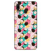 Frutix Hindistan Cevizi 01 Samsung Galaxy A20 Kılıf Desenli Silikon