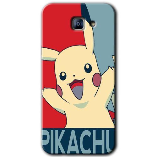 Galaxy A8 2016 Kılıf HD Desen Baskılı Arka Kapak - Pikaçhu