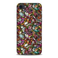 Graffitix (10) Desenli Silikon Kapak Apple Iphone 7 Kılıf