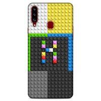 Lopard Samsung Galaxy A20s Uyumlu Kılıf BloX (40) Fit Silikon Kılıf X Harfi