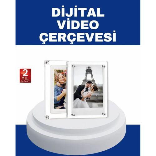 1024x600 Çözünürlüklü 7 İnç Dijital Görüntü Çerçevesi – Canlı Ve Net Ekran