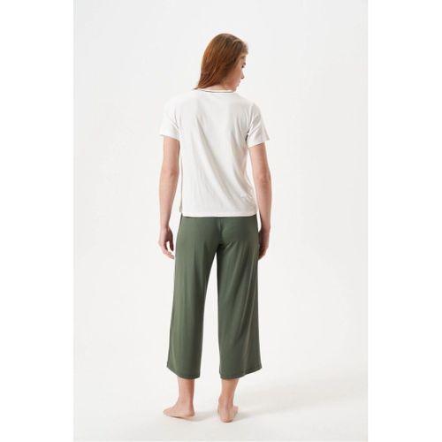 Pjs 29022 Kadın Düğmeli Pijama Takım