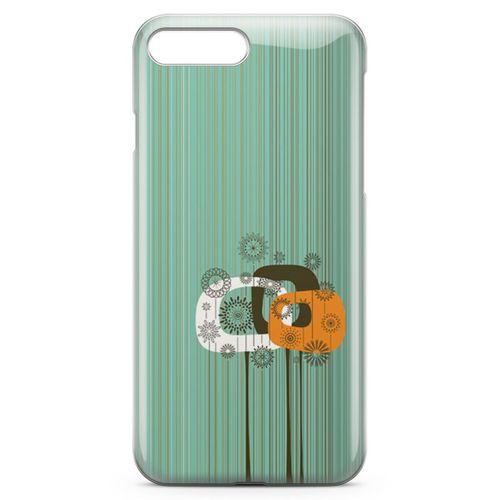 Apple iPhone 7 Plus Kılıf Soyut Bahar Arka Kapak Koruma Desenli Full Koruyucu