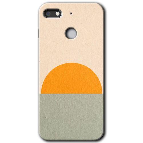 Potkal Hediye Fabrikası General Mobile GM 8 Go Kılıf HD Desen Baskılı Arka Kapak - Color Wall