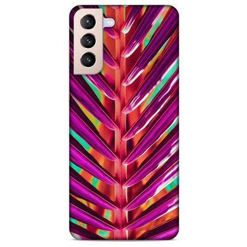 Lopard Samsung Galaxy S21 Plus Uyumlu Kılıf Bahar (41) Tank Kılıf Mor