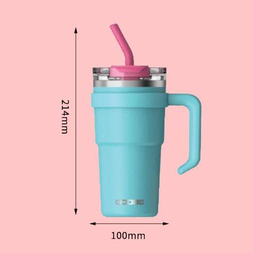 Dodge Trekking Çelik Termos Mug 750Ml Turkuaz