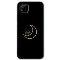 BeRa Aksesuar Realme C11 Kılıf Baskılı Kapak - İyi Geceler +Tam Kaplayan Mat Seramik