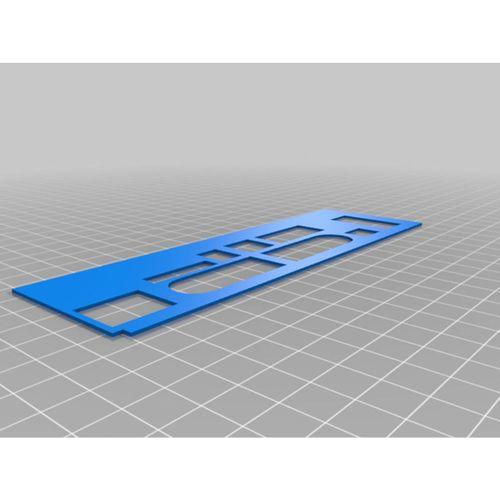 Commander X16 I O Kalkanı 3D Baskı (Bu ürün Sadece Plastik parçadır - Almadan Önce Soru Sorabilirsiniz)