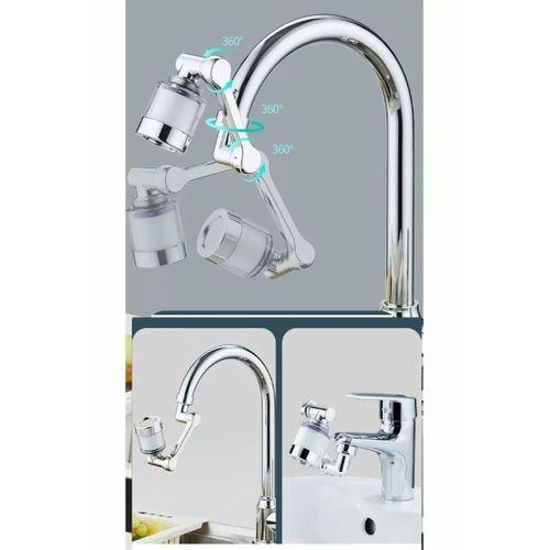 1080 ° Derece Dönebilen Filtreli Lavabo Musluk Başlığı