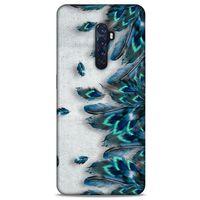 Oppo Reno 2 Kılıf Desenli Özel Seri Tüyler (41) Tank Kılıf