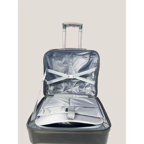 Polo Siyah Unisex Kabin Boy Business Bavul Valiz pilot Çantası