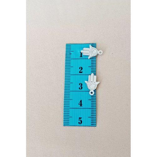 Oya Abiye Bileklik Kolye Pleksi Metalik Plastik Pul Gümüş Renk 8 gram 80 adet - BNC526