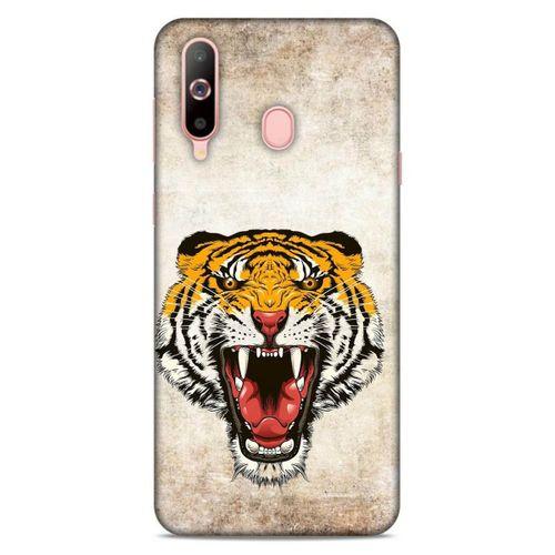 Lopard Samsung Galaxy A60 Uyumlu Kılıf Tattoo's (4) Koruma Kılıfı Kaplan Dövmesi